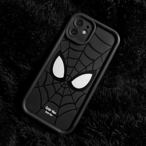 ZORBES® Compatible with Phone 15 Case Cartoon Soft Silicone Anti-Scratch Bumper Enhanced Camera Lens Stylish for iPhone 15 2 PCS Black ZORBES® Compatible with Phone 15 Case Cartoon Soft Silicone Anti-Scratch Bumper Enhanced Camera Lens Stylish for iPhone 15 2 PCS Black